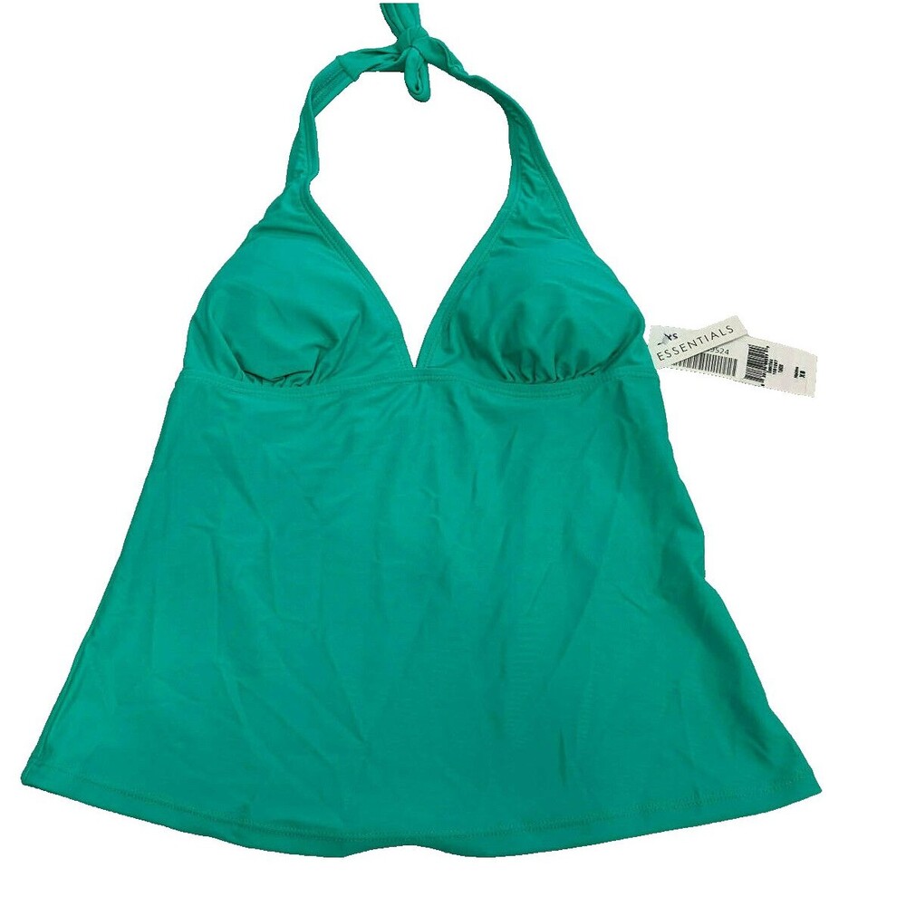 NWT QUINTSOUL WOMENS SWIM TANKINI TOP SIZE S